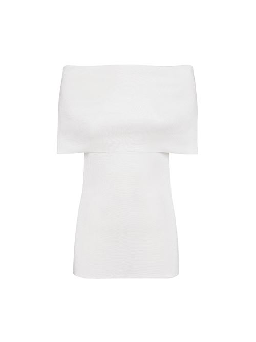 vanessa knit shirt MVP WARDROBE | 25EO2M0A0019521BIANCO